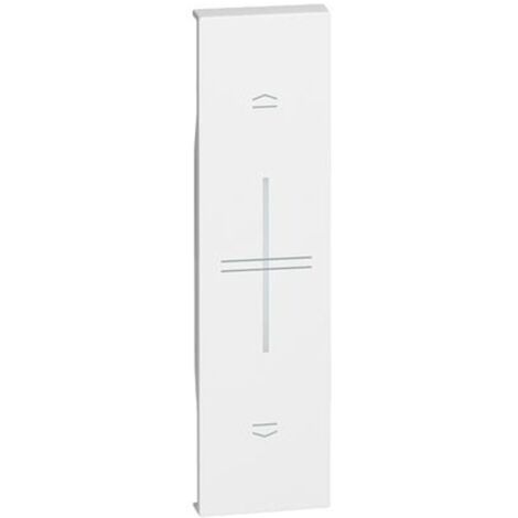 Tapa Bticino Living Now para mando de persiana conectado Blanco KW32