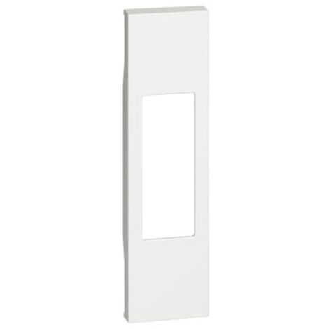 Tapa Bticino Living Now para Tomas, Bipolar, pulsador tirante Blanco KW02
