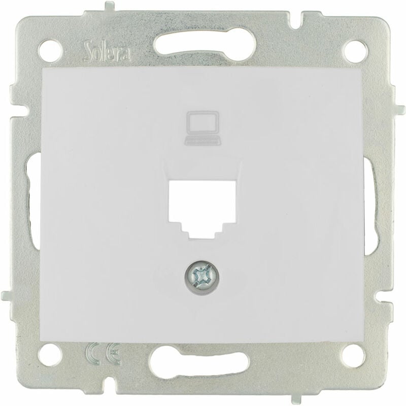 

Tapa + chasis para toma de datos rj45 s.europa - Solera