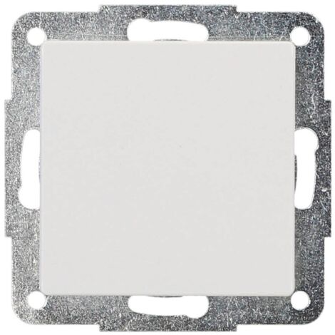 Tapa ciega empotrable Gamma Blanco