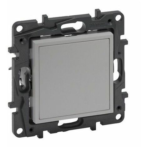 Tapa ciega y adaptador para Mosaic Niloé Step aluminio LEGRAND 864379