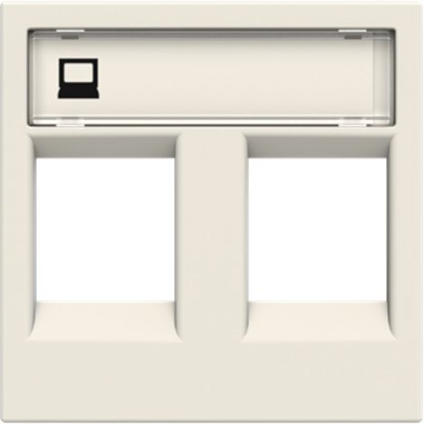 Tapa conector RJ45 Serie Zenit de Niessen  Blanco - 2