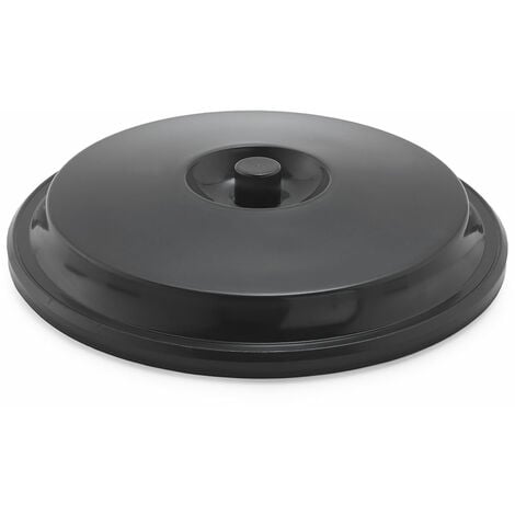 Tapa cubo basura, 100L, negro  Sb Berner 77288