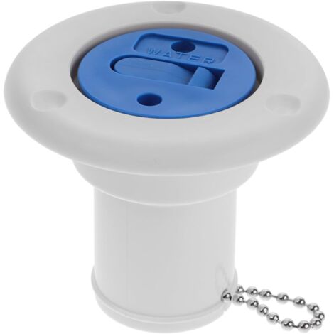 Tapa de Agua Rv Accesorio de Llenado Inlet Durable Estético Autocaravanas Yates Camping Playa