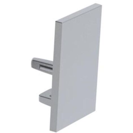Tapa de aluminio para – perfil para cinta LED alu-swiss – sin agujero de Cble – Plata Velleman e