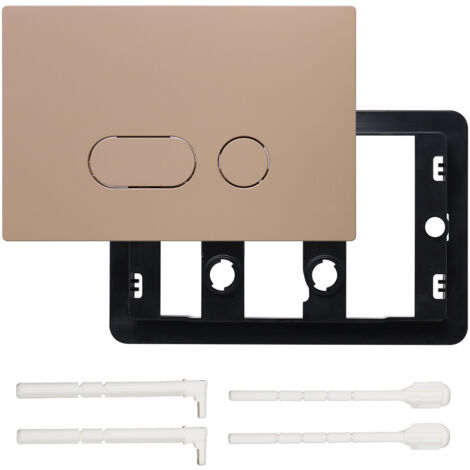 Tapa de cisterna de doble función para cisternas empotradas, compatible con modelos Sigma, en color beige.