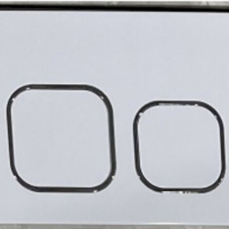 Tapa de cisterna oculta para inodoro de doble descarga modelo Sigma, color blanco.