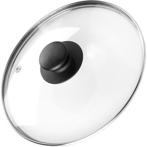 Tapa de Cristal para Ollas, Sartenes y Cacerolas Pomo Universal 20 cm