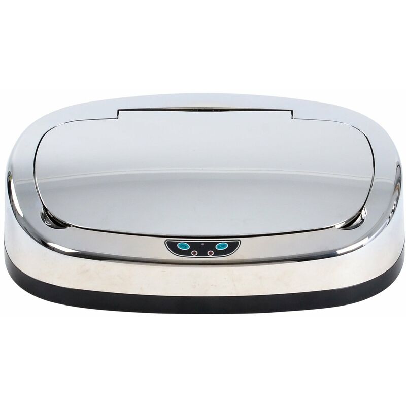 

Tapa de cubo de basura rectangular automática modelo MAJESTIC Chrome