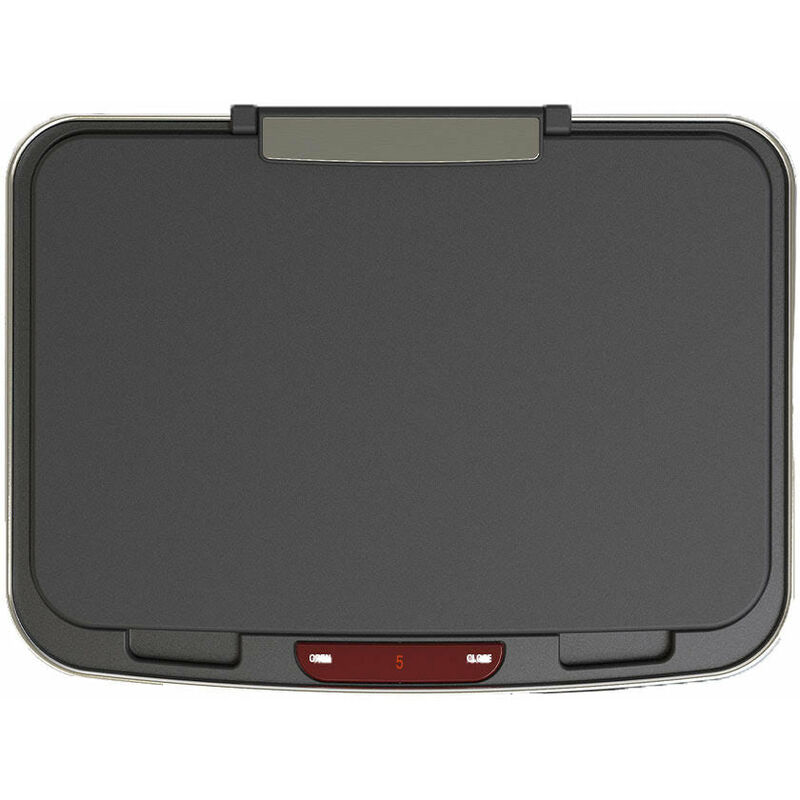 

Kitchen Move - Tapa de cubo de basura rectangular automática modelo NARVIK Negro