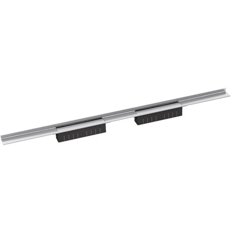 Tapa de desagüe In-Floor Duo, acero inoxidable satinado, 1400 mm