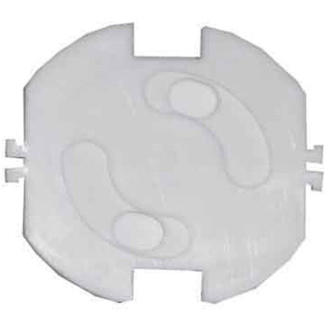 Tapa de enchufe giratorios base t/tl (blister 10 unid.) edm