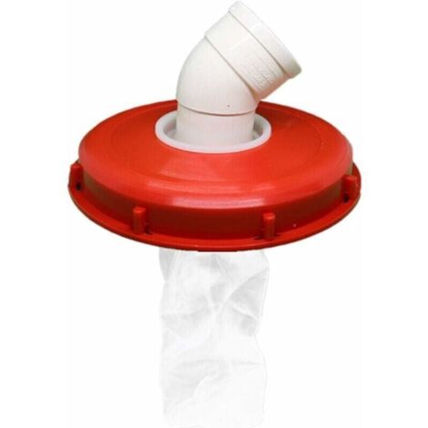 Tapa de filtro de agua de lluvia, filtro IBC de nailon lavable, tapa de filtro IBC de 163 mm/245 mm, tapa de filtro para tanque de agua de lluvia IBC