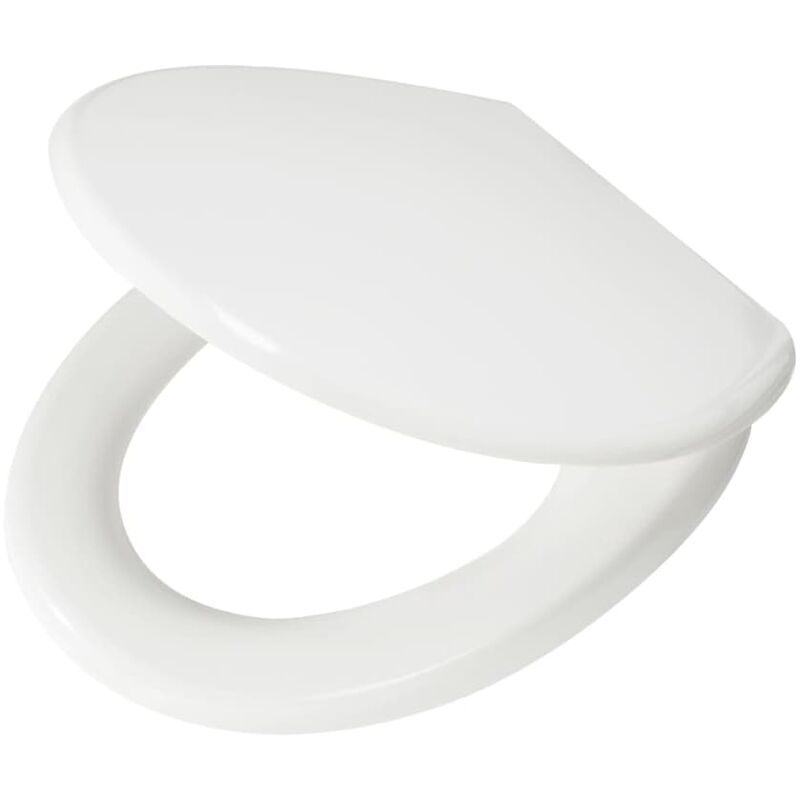 

Tapa de inodoro blanca de Duroplast marca Tiger Eton 250510146 - Blanco