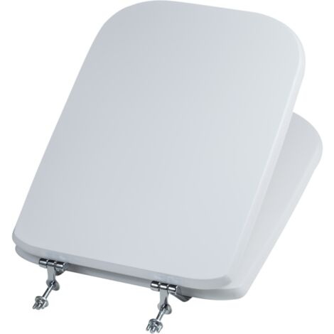 Tapa de inodoro compatible blanco óptico