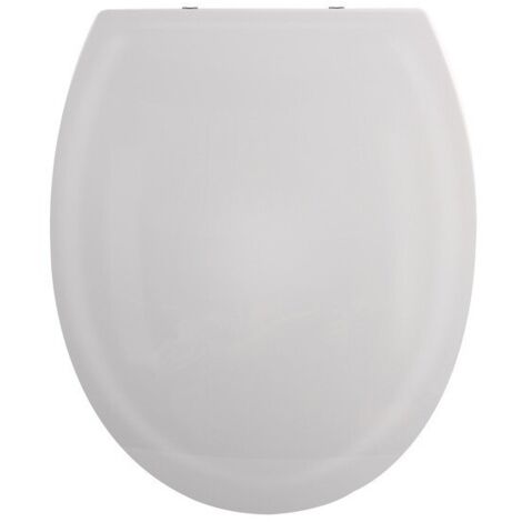 Tapa de Inodoro PP HARRY Gris Claro - Bisagra Zinc Spirella