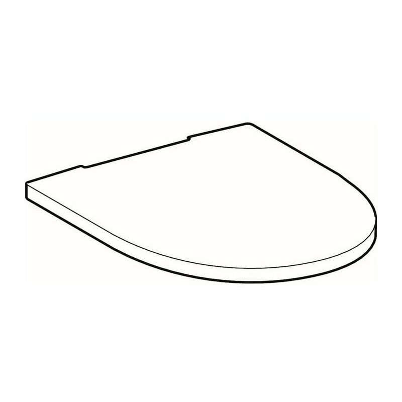 

Geberit - Tapa de inodoro VIVANO m De abn Scharn ES pergamon