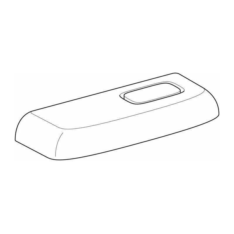 

Tapa de plástico Geberit adecuada para tanque Renova Nr.1 ​​blanco