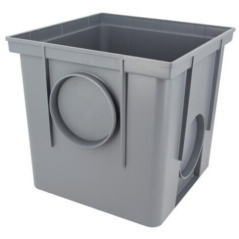 Tapa de pozo de PVC: 25x25x25, D.100