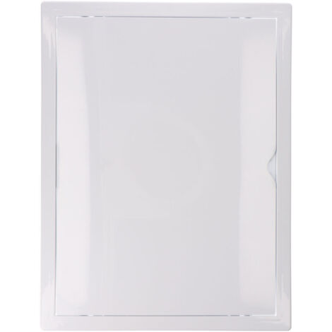 Tapa de registro rectangular empotrable abs 30x40cm blanca