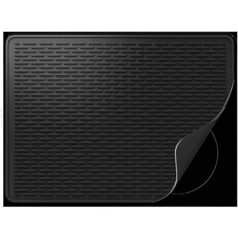 Tapa de silicona 71x51 cm, protector para placas de inducción y eléctricas, tapete multifuncional para cocina, resistente al calor, fácil de limpiar, evita arañazos y derrames.