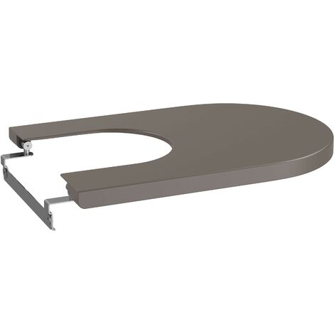 Tapa de SUPRALIT® para bidé con caída amortiguada ROUND INSPIRA - ROCA Color: Café