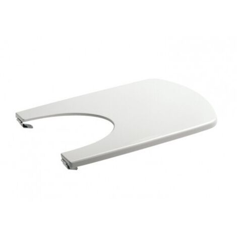 Tapa de SUPRALIT ® para bidé con caída amortiguada Square INSPIRA  - ROCA Color: Blanco mate