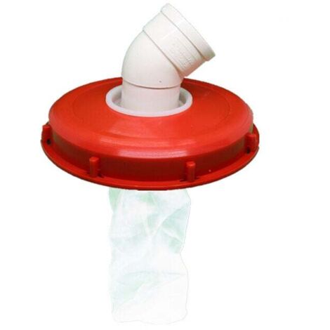 Tapa de tanque IBC con filtro de nailon lavable para tanque de agua de lluvia IBC de 1000 litros, filtro de tapa IBC, accesorios para tanque IBC, filtro de agua de lluvia de nailon (245 mm 45 d)