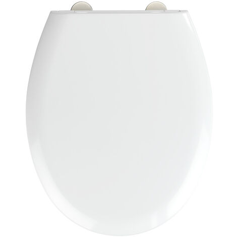 Tapa de WC plana Asiento de WC con cierre suave Tapa de repuesto U2019