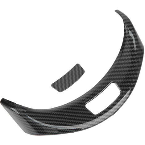 Tapa del botón de la guantera para la consola central del Mercedes-Benz Clase C W205 GLC X253 (2015-2021) - Estilo fibra de carbono - Juego de 2