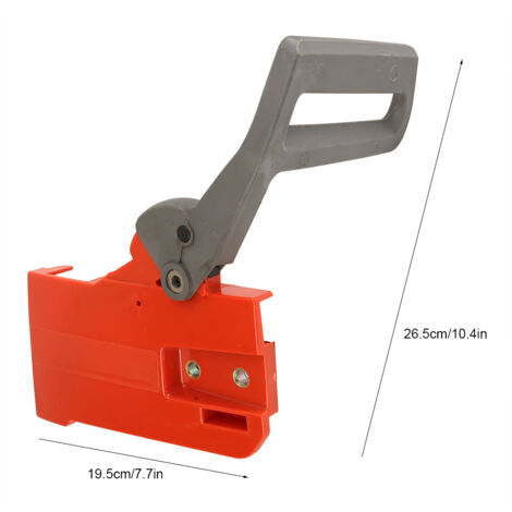 Tapa del freno y embrague de la motosierra - Compatible con los modelos Husqvarna 50, 51 y 55 - Placa de plástico resistente