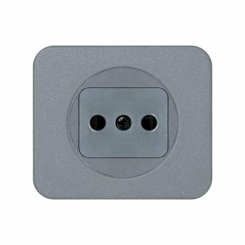 

Tapa enchufe 2P gris 75040-65 - Simon