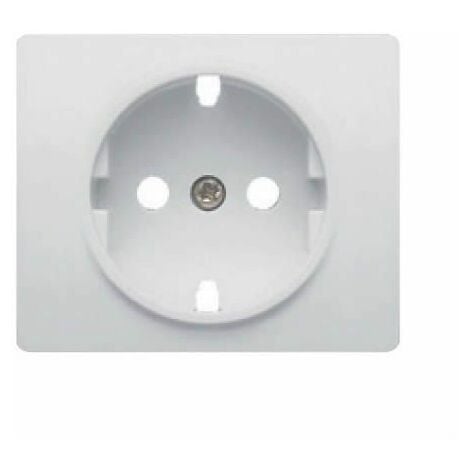 Tapa enchufe schuko 2P+TT BLANCO BJC IRIS 18724