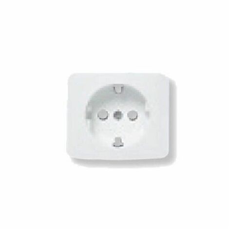 Tapa enchufe schuko Serie Arco de Niessen  Blanco Alpino
