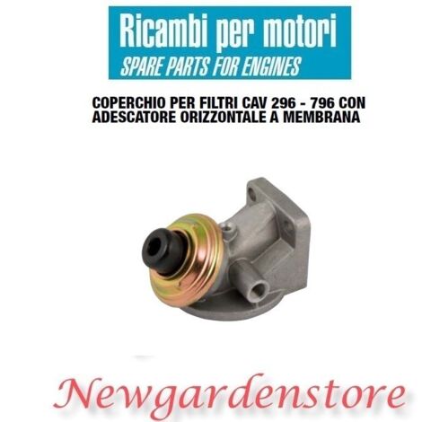 Tapa filtro soplador horizontal CAV 296 796 12085 M14x1,5 salida derecha