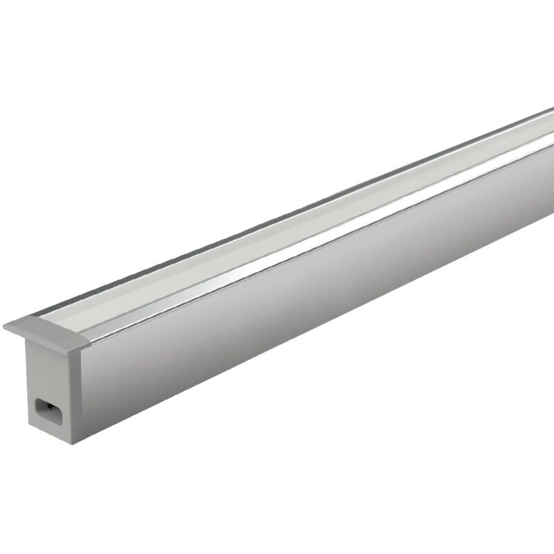 

Difusor Opal 2 Mtr Perfil Mini Empotrar - Blanco Mate
