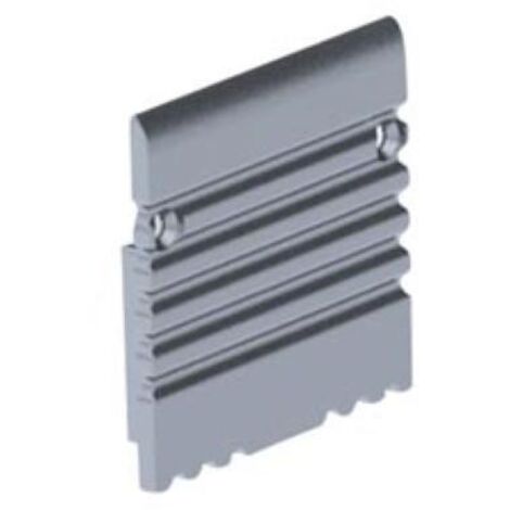Tapa frontal de aluminio (PLA) perfiles de aluminio para tiras LED – ZONDER K