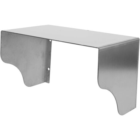 Tapa impermeable de acero inoxidable para la toma del timbre exterior, resistente a la lluvia y al viento, apta para sistemas de control de acceso y uso en exteriores.