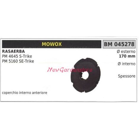 Tapa interior de la rueda segadora MOWOX PM4645 S-TRIKE 045278