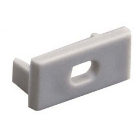 Tapa Intermedia Cuadrada para Perfil de Aluminio Superficie