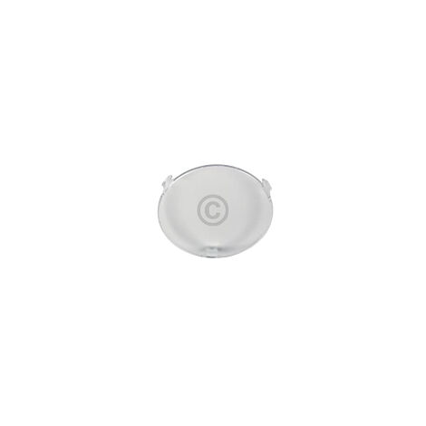 Tapa lámpara WHIRLPOOL 482000014941 - 74 mm de diámetro para campana extractora.