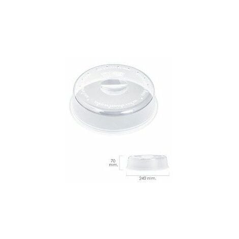 Vhbw Placa de microondas universal para microondas por ej compatible con  Bosch, Siemens, Bauknecht - Plato giratorio, vidrio, 27 cm