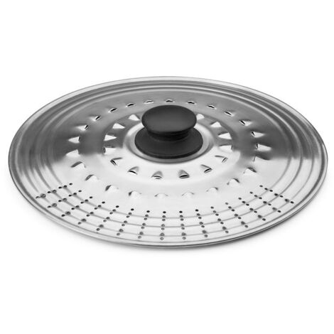 Tapa multiuso acero inox, ø14-16-18cm, 714219, ibili