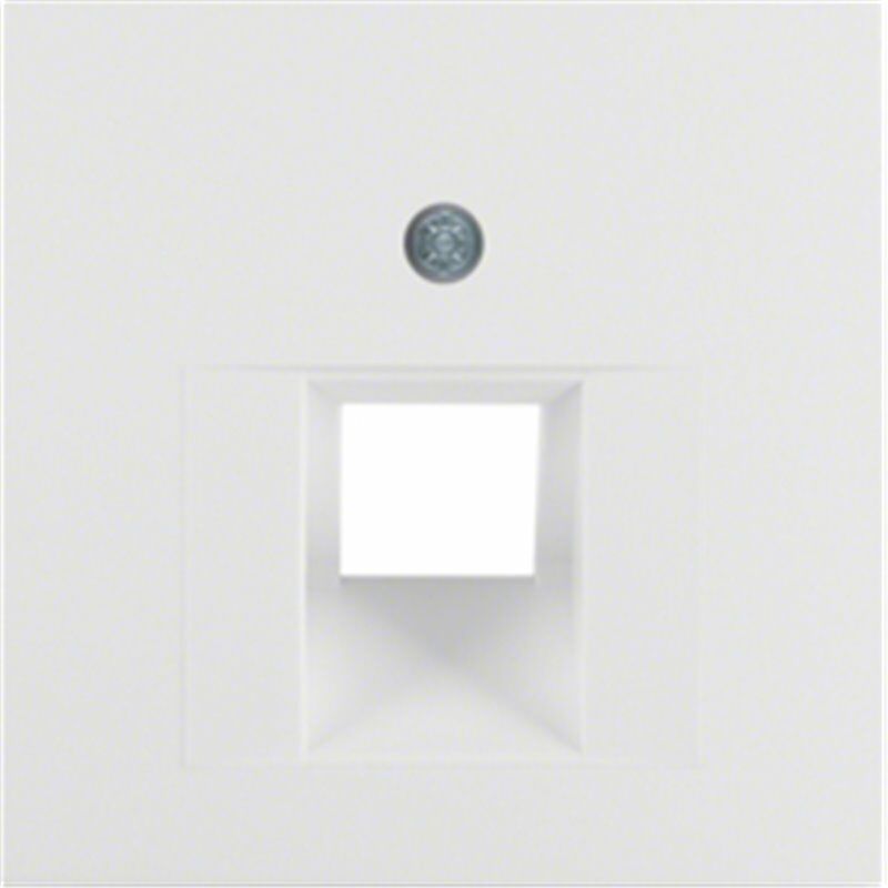 

Tapa para 1 conector informatico 14071909 S1/B3/B7 Blanco Mate - Hager