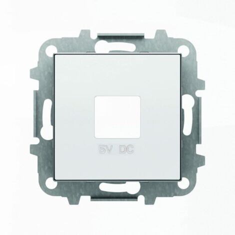 Tapa para cargador doble USB blanco Niessen Sky 8585 BL
