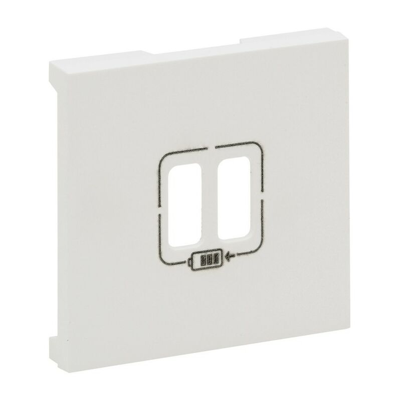 

Tapa para Cargador doble USB Legrand 864124 serie Niloe Step Blanco Mate