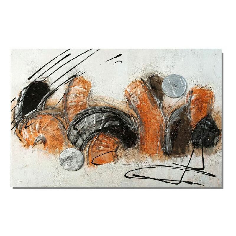 

Tapa para contadorAbstracto Naranja - Plata