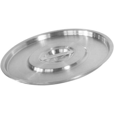 Tapa para cubo de acero inoxidable, diámetro 280 mm - Hendi 516690