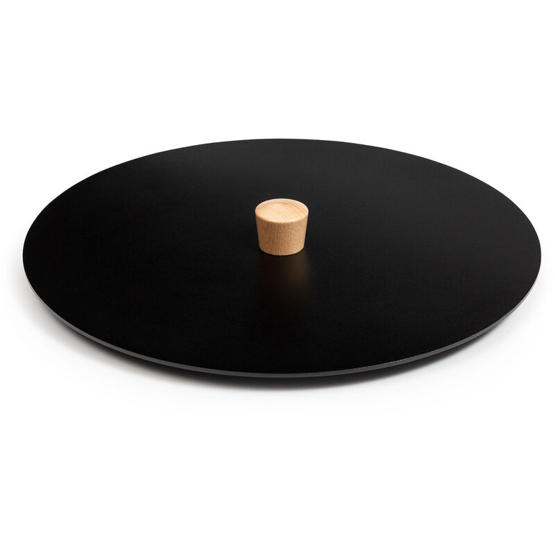 

Tapa para cuenco de fuego Firebowl Savage Lid Ø asa de madera, acero de 40 cm