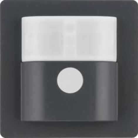 TAPA PARA DETECTOR DE MOVIMIENTO 1,1 M, BERKER.NET, PARA SERIE BERKER Q.1 DE HAGER, ANTRACITA 85341126